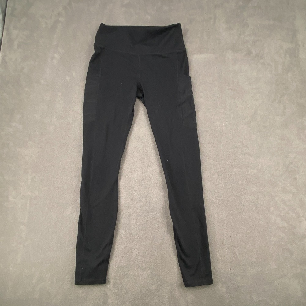 Fabletics PowerHold Leggings Sz S Black Stretch Athletic Workout High Waisted
